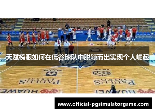 天赋榜眼如何在低谷球队中脱颖而出实现个人崛起