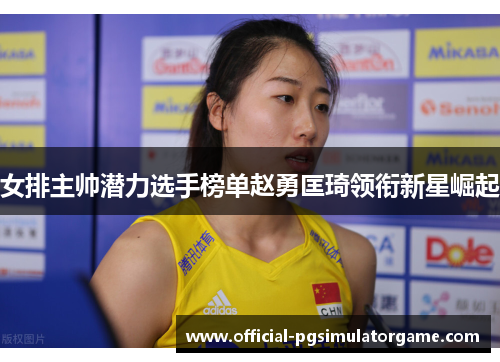 女排主帅潜力选手榜单赵勇匡琦领衔新星崛起