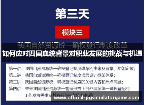 如何应对四国血统背景对职业发展的挑战与机遇